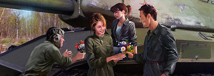 8 марта world of tanks blitz